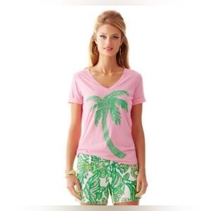 Lilly Pulitzer Pink Issa Let's Go CoCo Nuts Tee 💗🌴